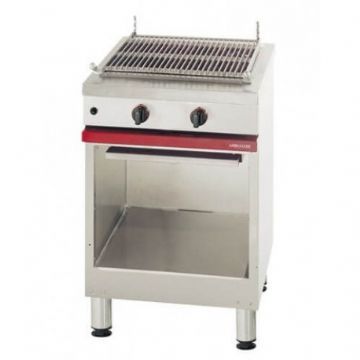 Grill charcoal gaz  pierres de lave 600 AMBASSADE